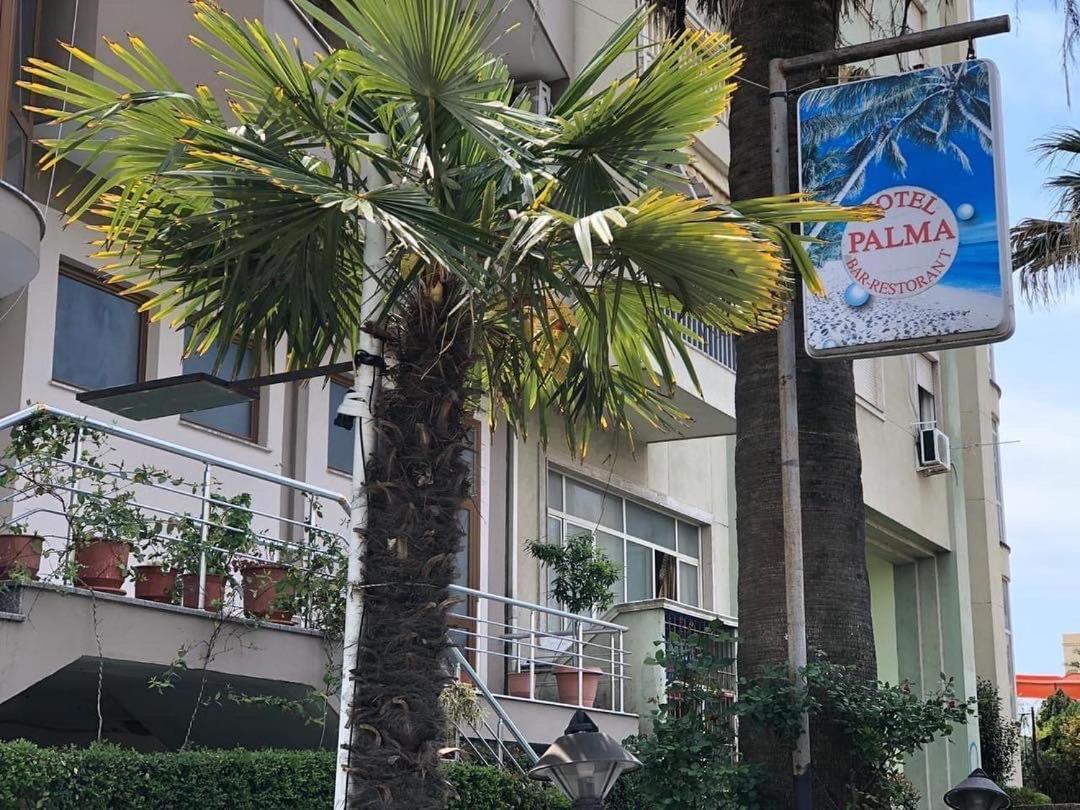 Hotel Palma Durrës Esterno foto